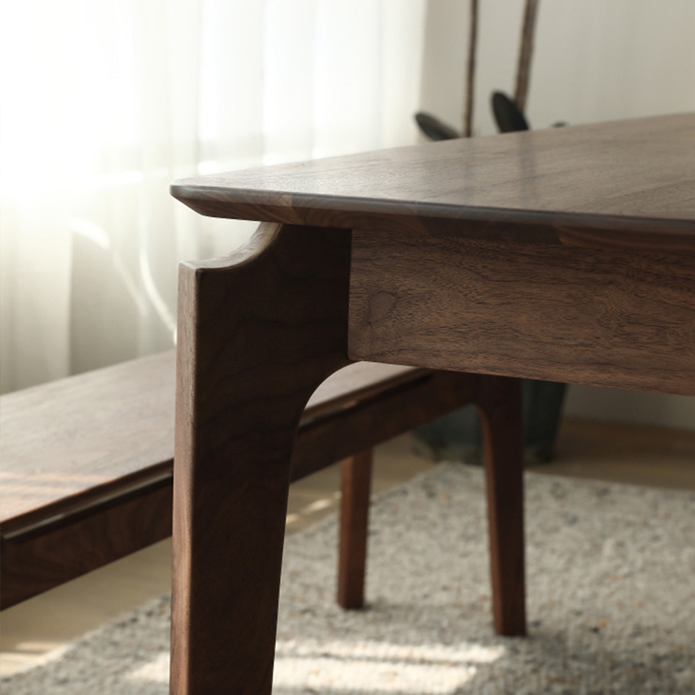 SIMPLY Edge Dining Table 02 實木餐枱