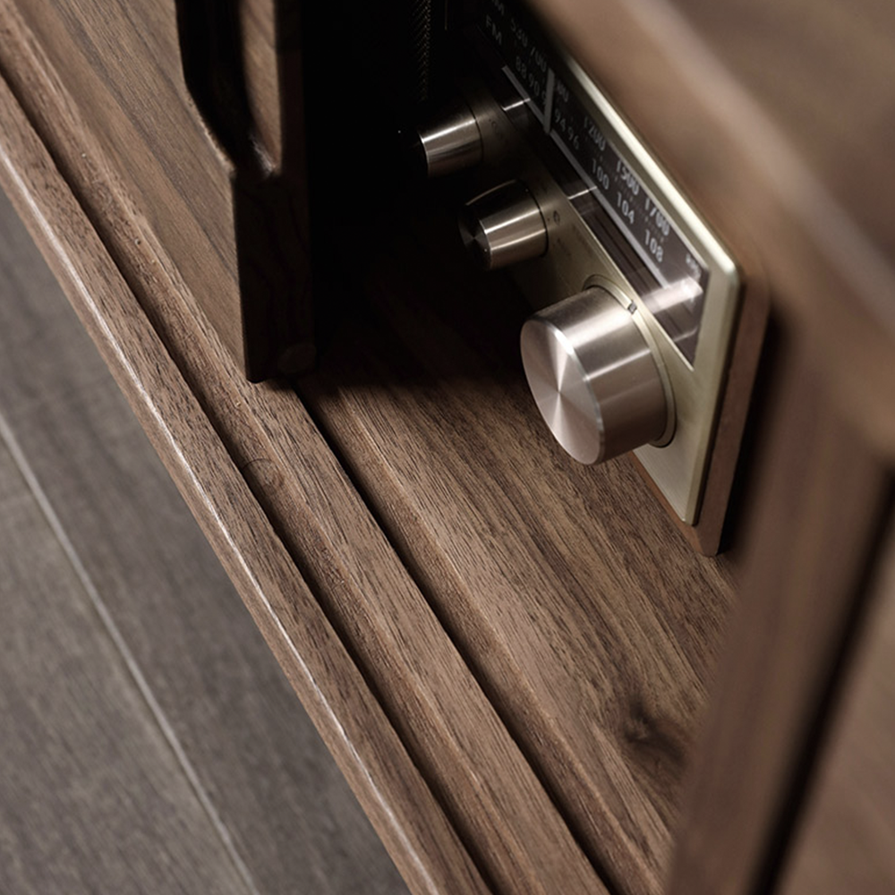 SIMPLY Sliding-Door TV Board 實木趟門電視櫃