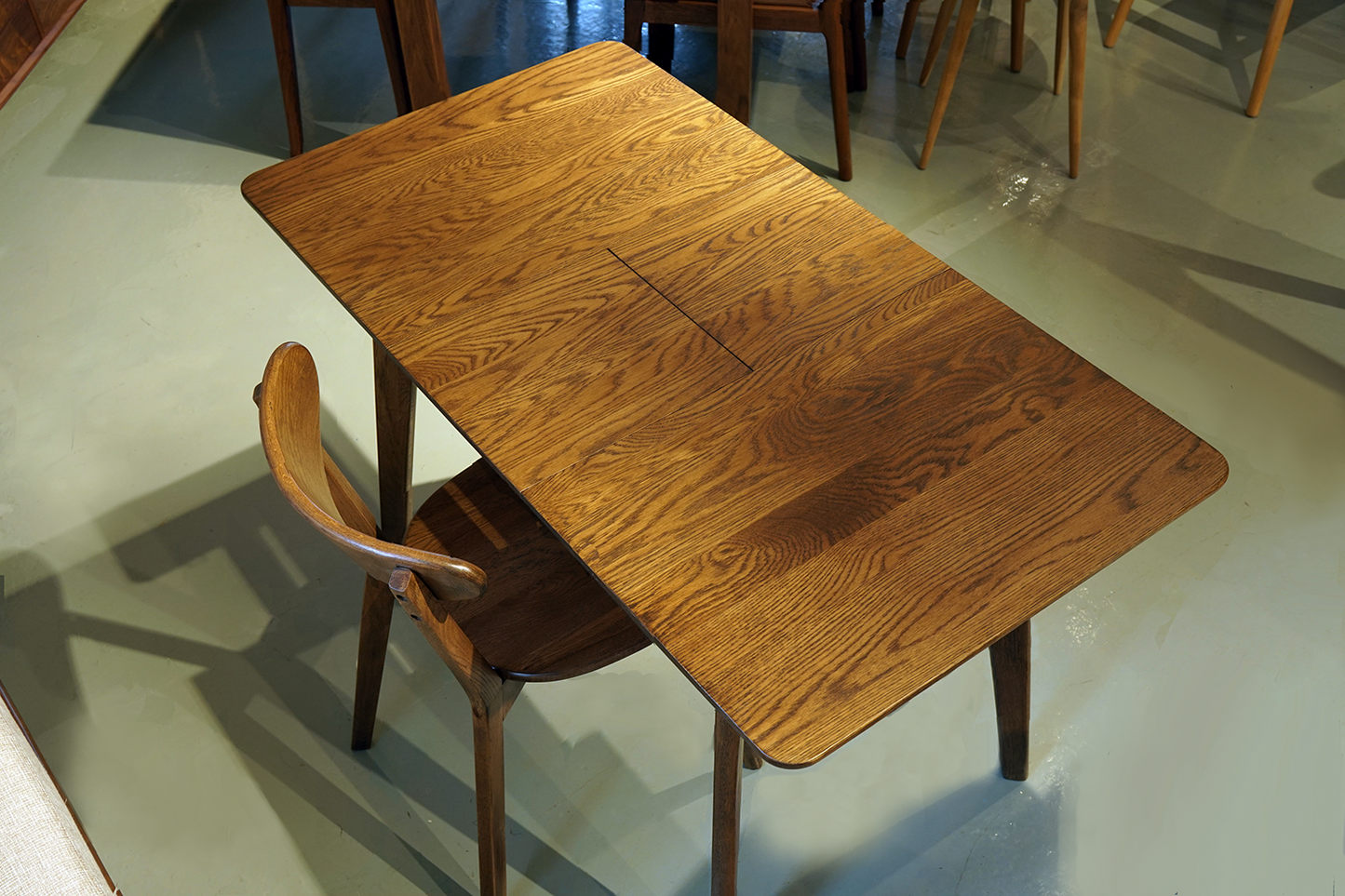 LUMINOUS Extendable Dining Table 02 實木橡木開合枱