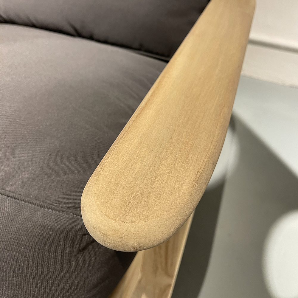 【已售罄】ULO Teak 2-Seater Sofa 印尼柚木雙座梳化(陳列品出售)