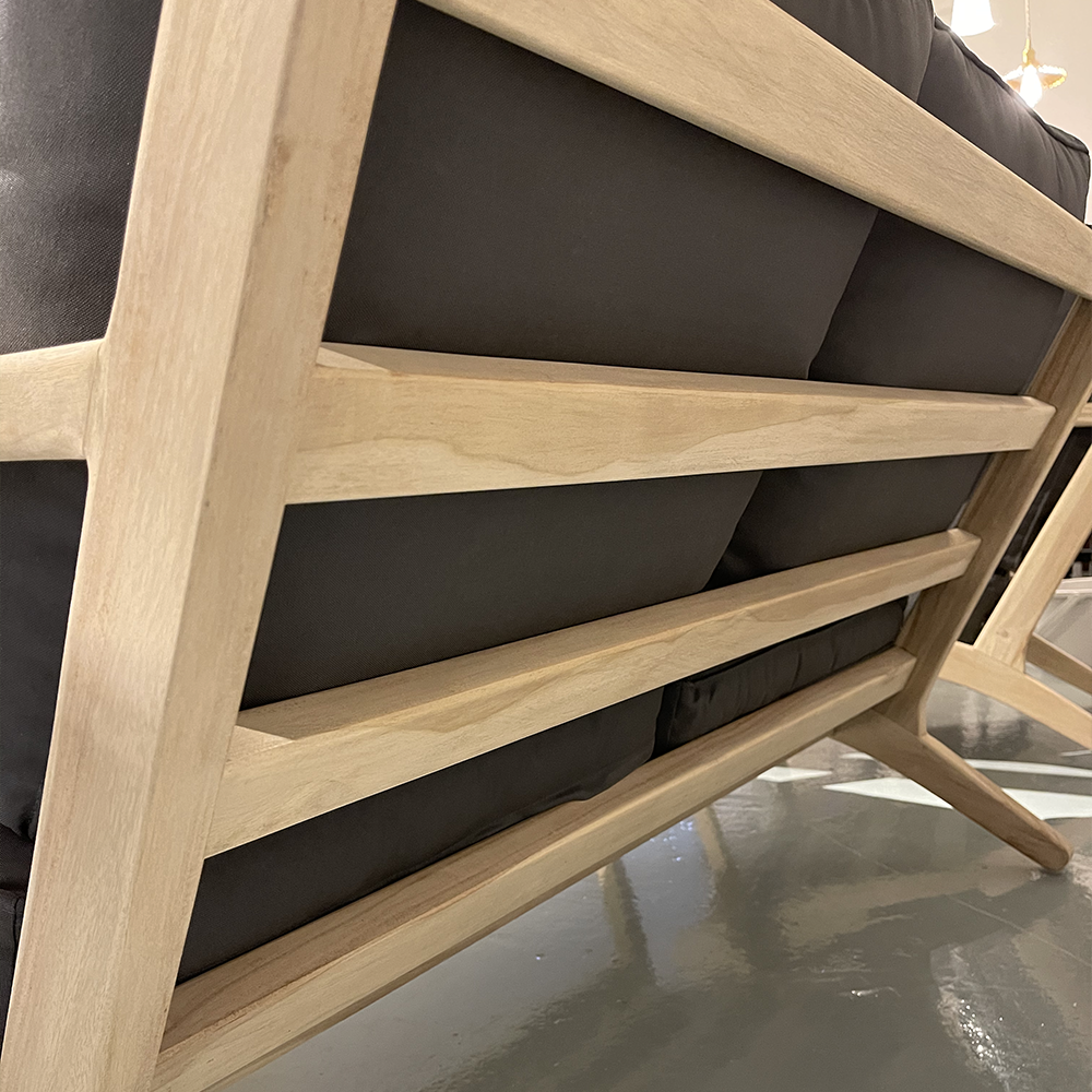 【已售罄】ULO Teak 2-Seater Sofa 印尼柚木雙座梳化(陳列品出售)