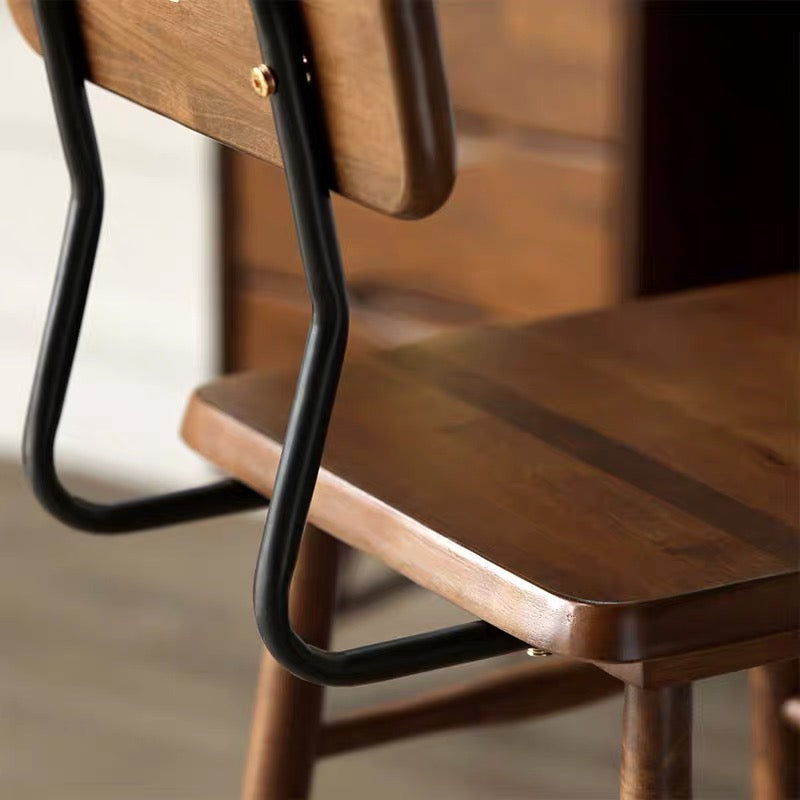 VARIETY Iron Bar Stool 實木鐵藝吧凳