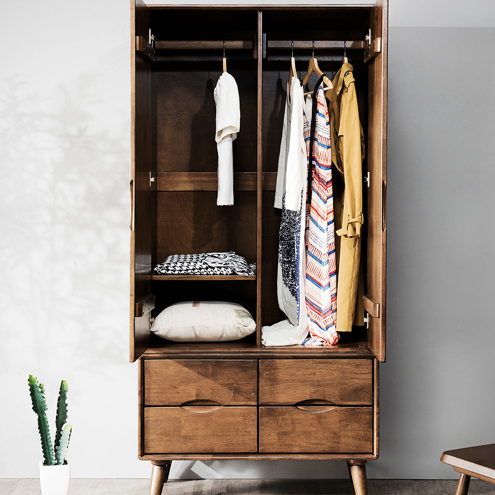 VARIETY Double Door Wardrobe 實木雙門衣櫃
