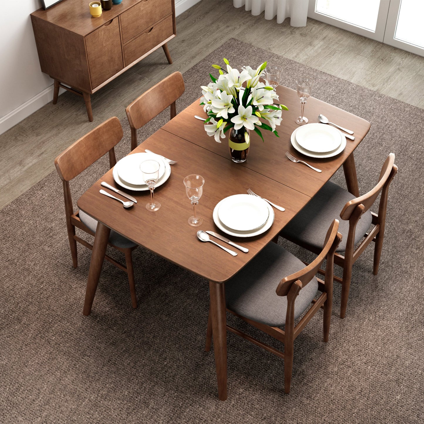 VARIETY Extendable Dining Table 實木開合枱