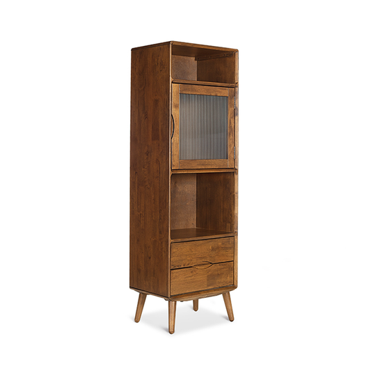 VARIETY Glass Board 05 solid wood glass storage cabinet
