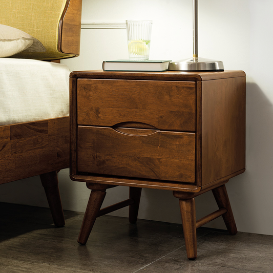 VARIETY Side Cabinet with Drawers solid wood bedside table
