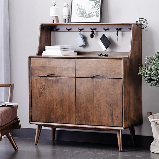 VARIETY Sideboard - 2 Door / 2 Drawers with shelf solid wood sideboard