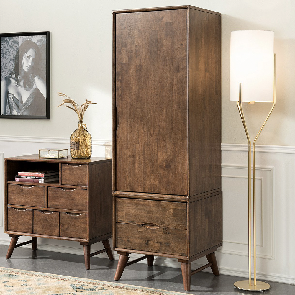 VARIETY Single Door Wardrobe 實木單門衣櫃