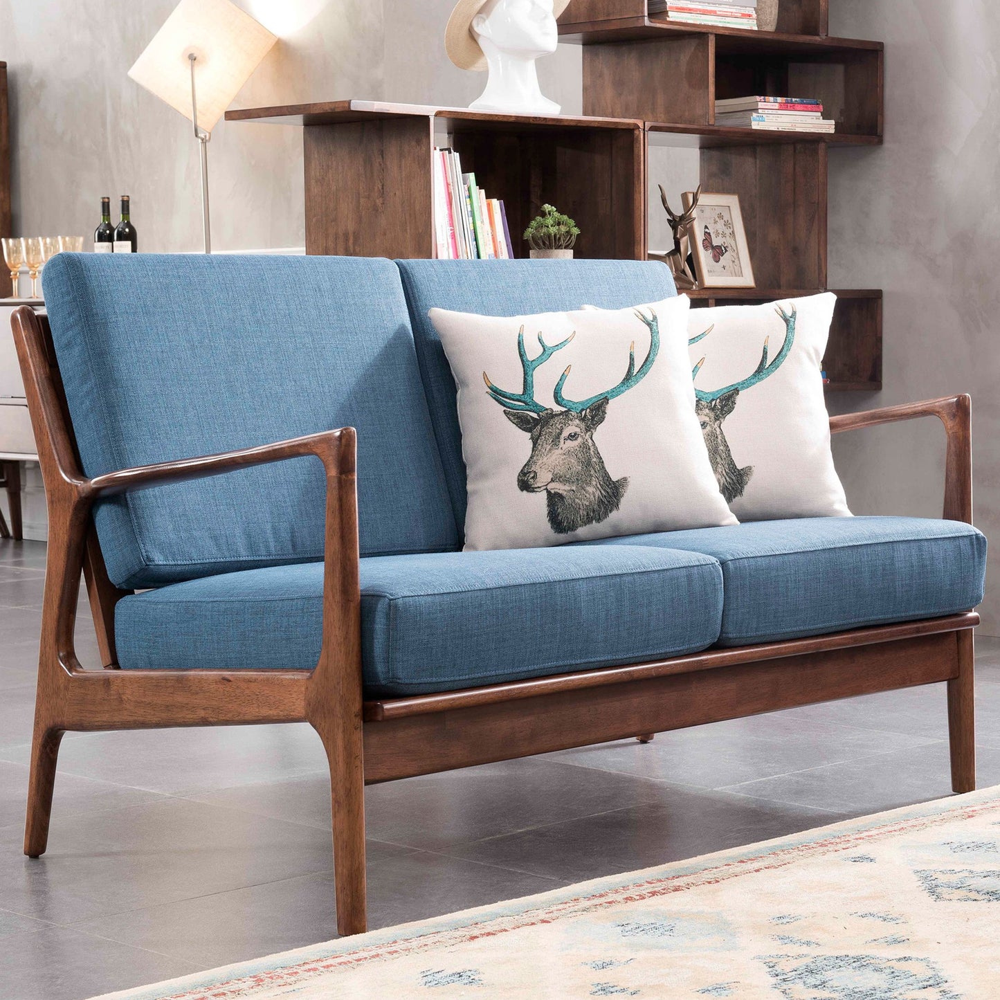 VARIETY Sofa 01 實木梳化 (單座/2座/3座/4座) - 胡桃木色