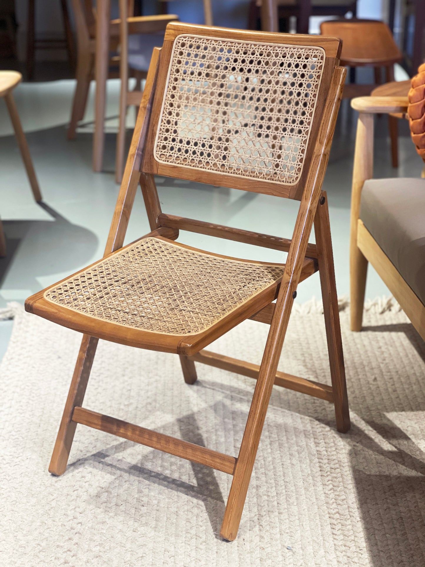 VINE Teak Folding Chair 印尼柚木摺凳
