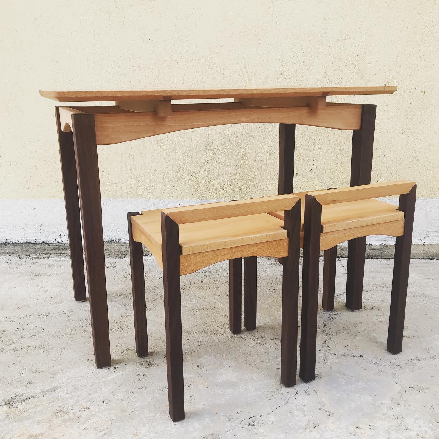Will_woodcraft | PUCHI Table solid wood dining table set