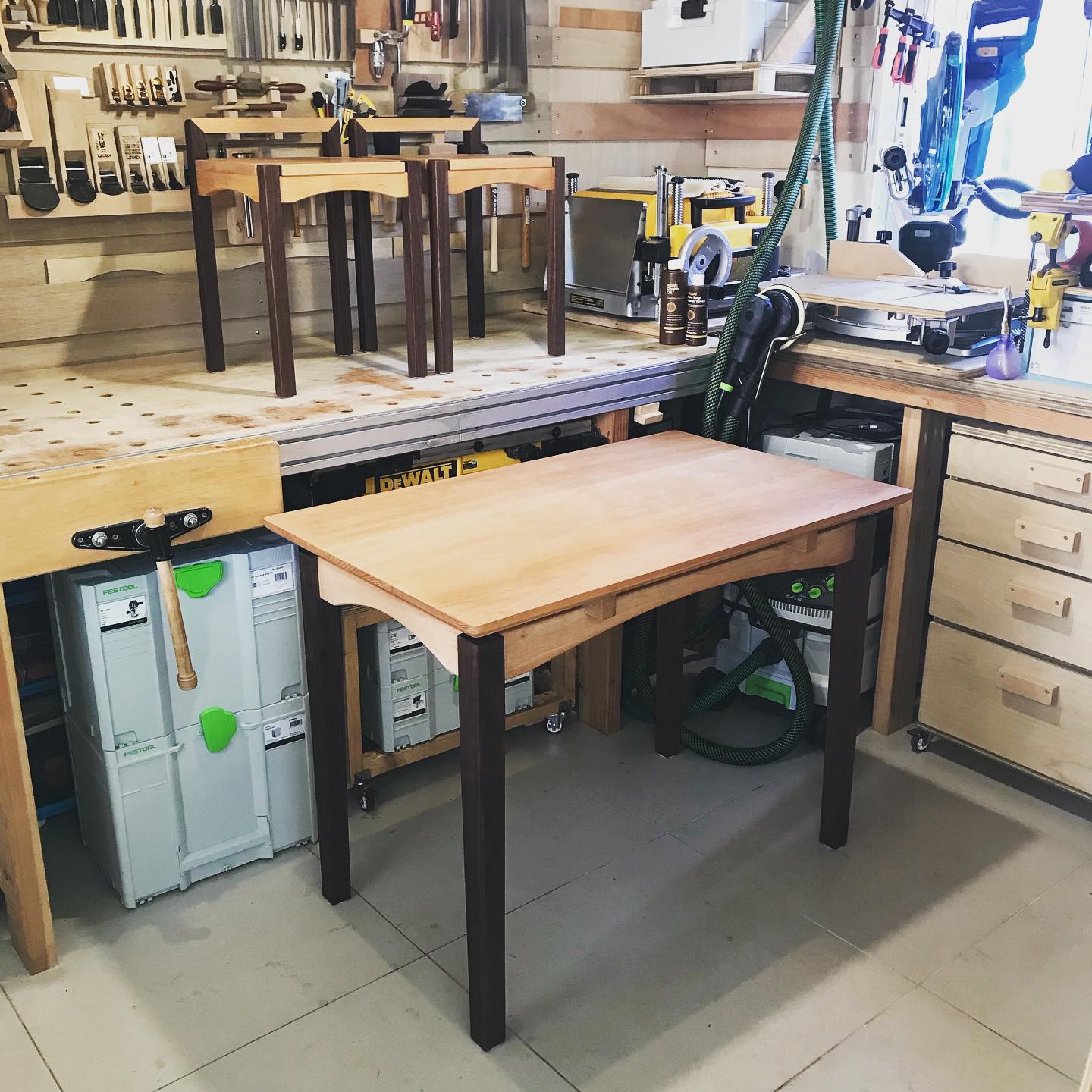 Will_woodcraft | PUCHI Table solid wood dining table set