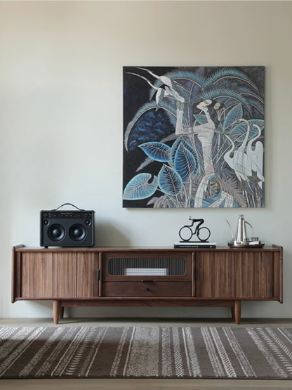 SIMPLY Tambour Door TV Board 實木捲簾電視櫃