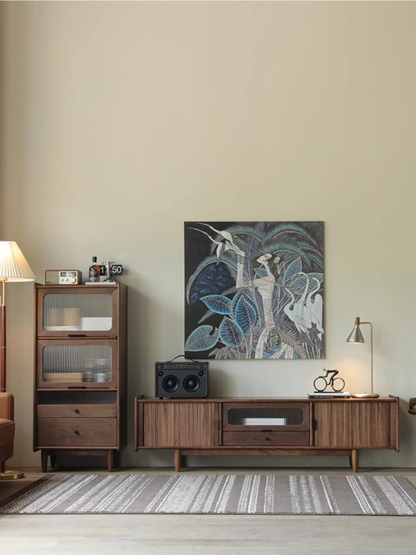 SIMPLY Tambour Door TV Board 實木捲簾電視櫃