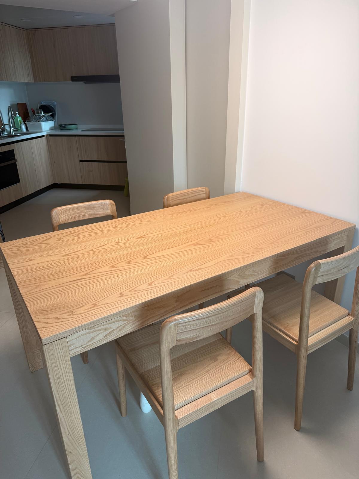 SIMPLY Square Dining Table solid wood dining table 