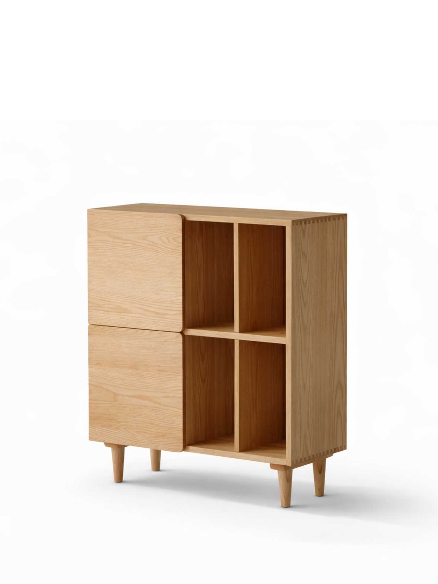 SIMPLY 1-Door Combination Sideboard solid wood storage cabinet/TV cabinet