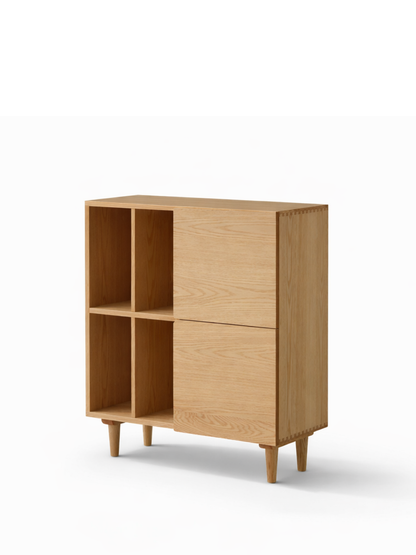 SIMPLY 1-Door Combination Sideboard solid wood storage cabinet/TV cabinet