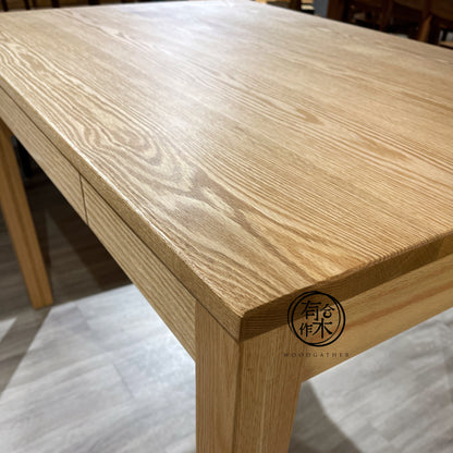 DELIGHT Dining Table with Drawers 實木櫃桶餐枱