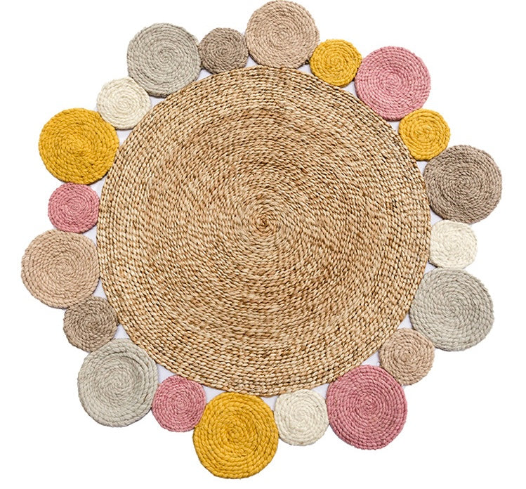 Natural Jute Hand-braided Rug 05 Natural Jute Hand-braided Rug 05