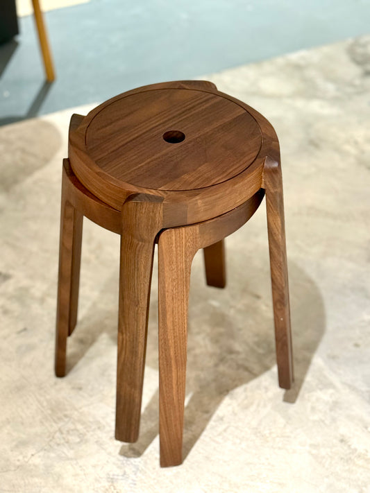 FOREST Stackable Stool 04 實木疊疊圓凳