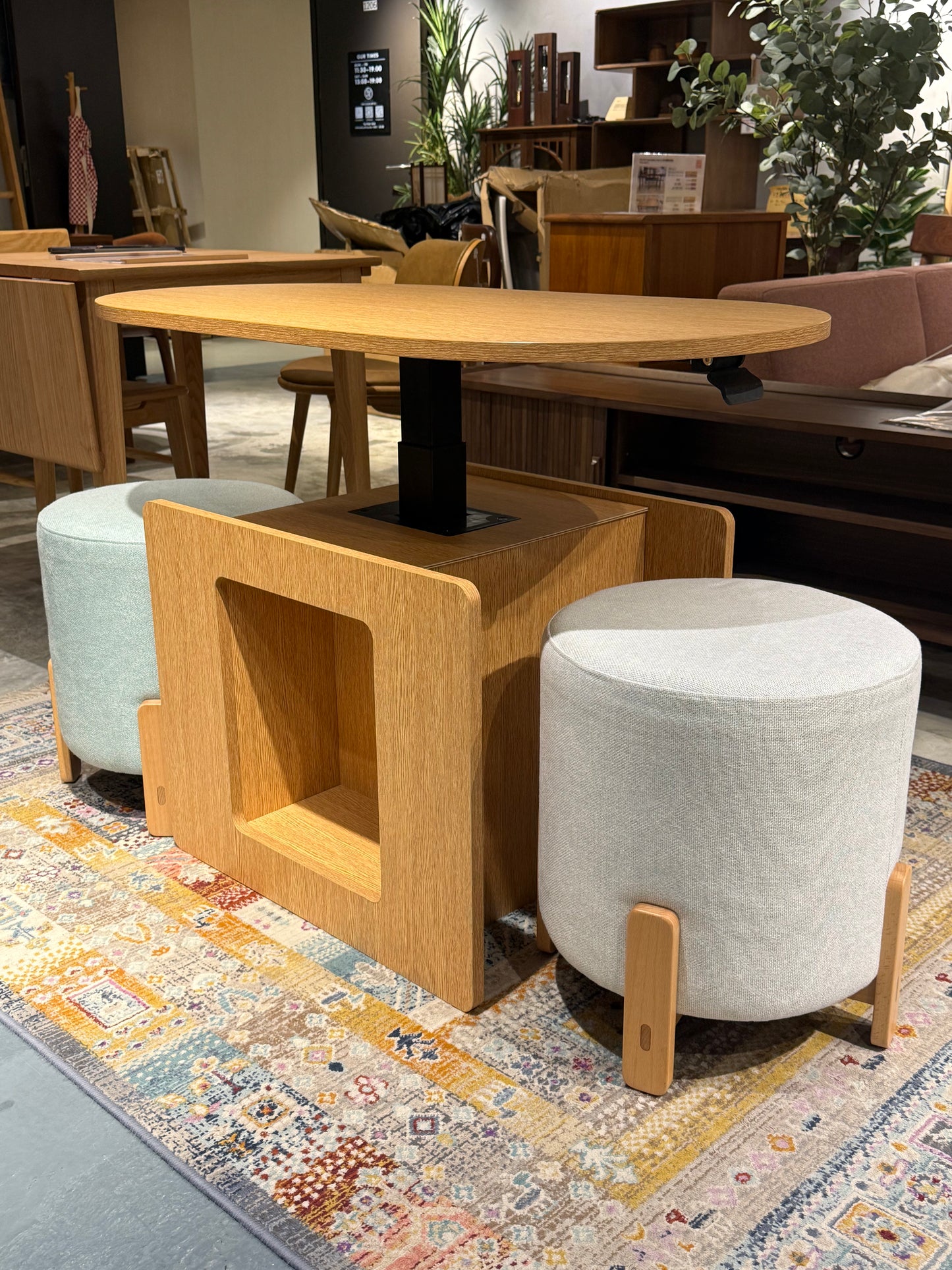 【陳列品】HEYA Lift Table 升降茶几/餐枱