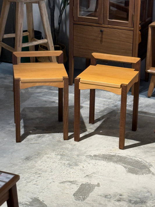 【香港製造】will_woodcraft | PUCHI 實木凳仔 (只有兩張，售完即止）