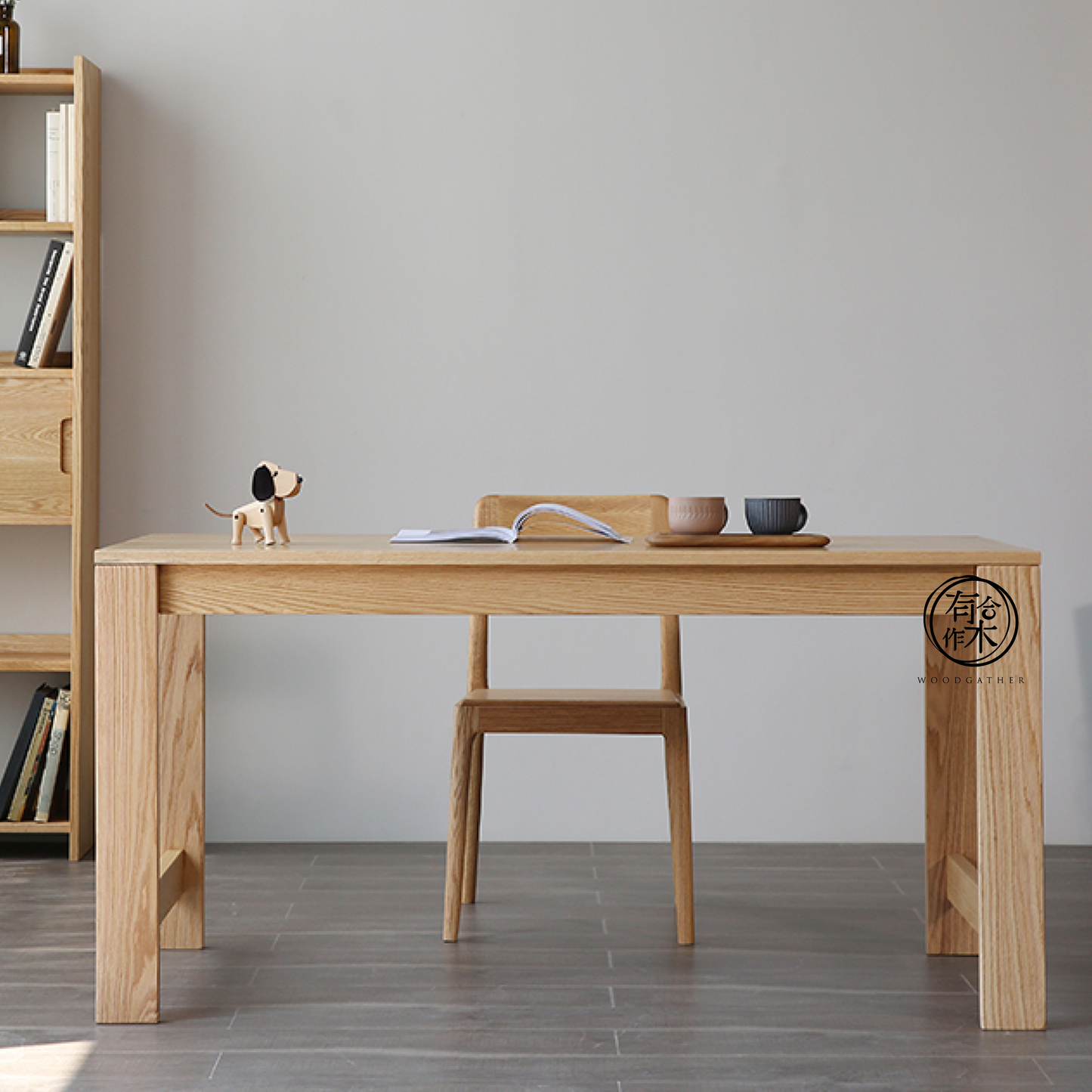 SIMPLY Square Dining Table 02 實木餐枱