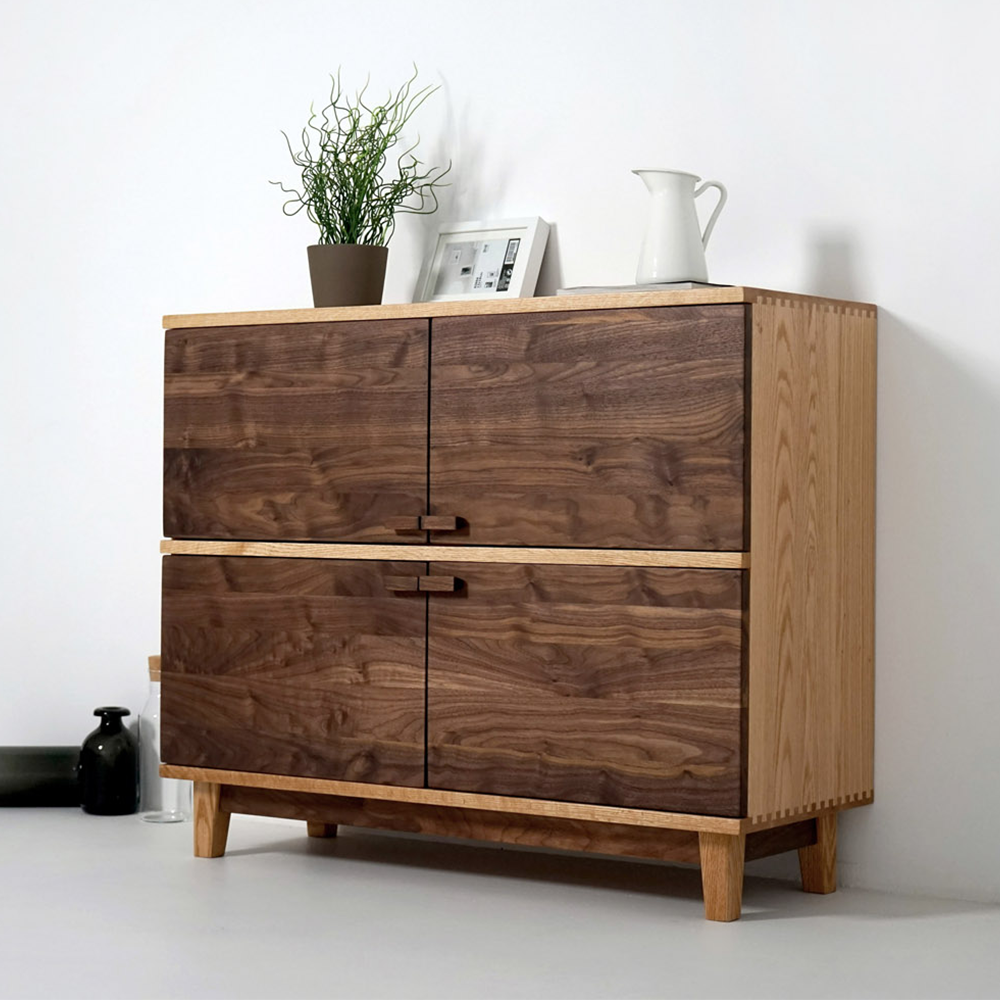 SIMPLY W100 Sideboard solid wood side cabinet 