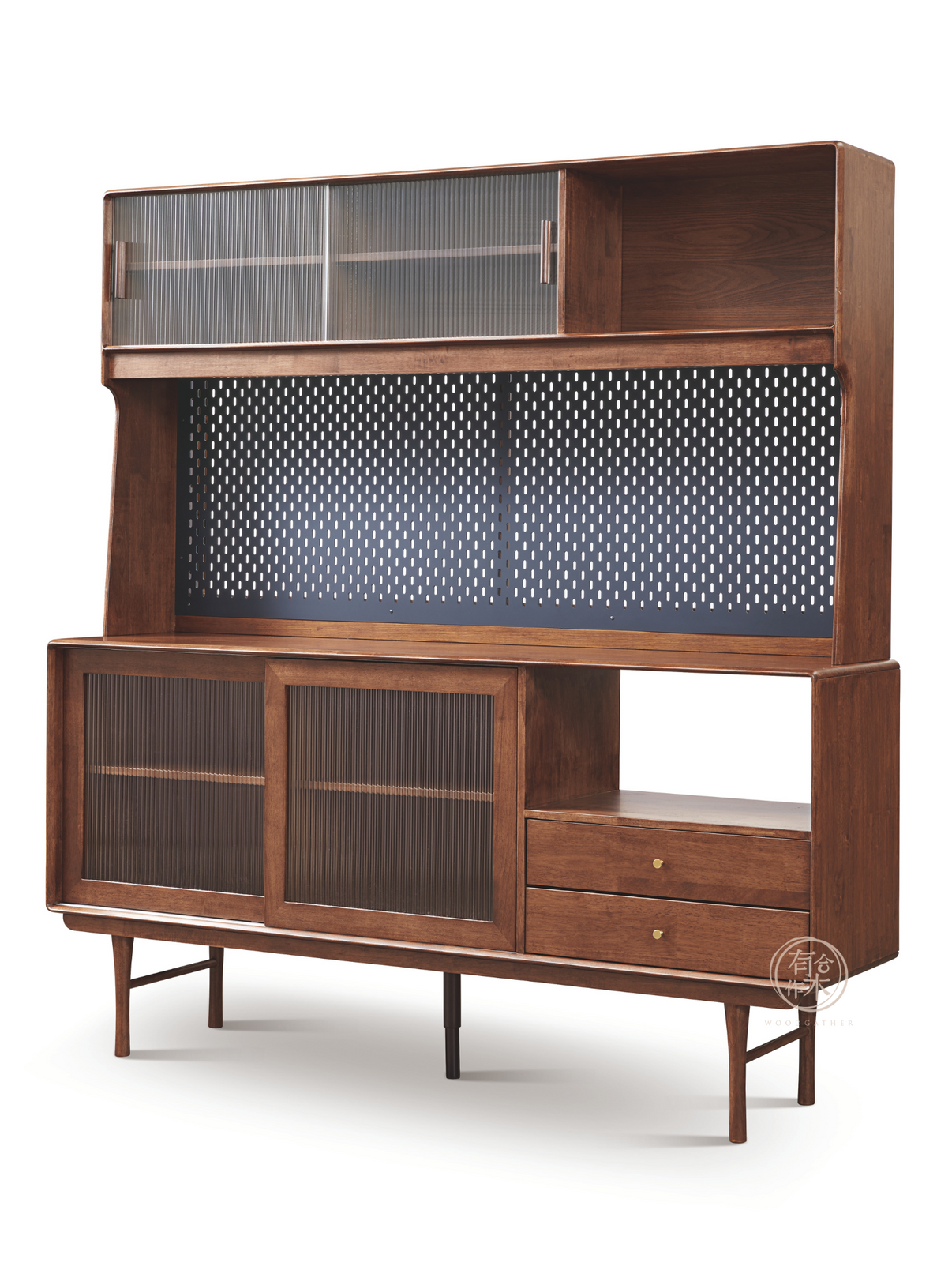 有木合作 WOODGATHER|VARIETY-Arch High Sideboard 實木高餐邊櫃