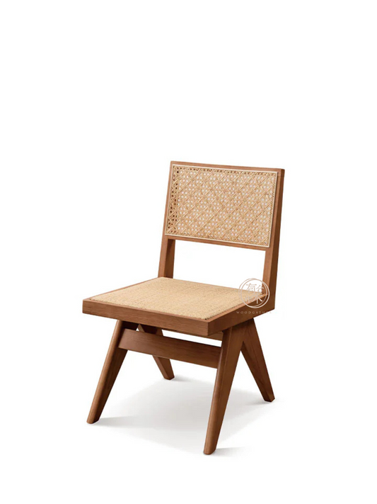 VARIETY-Cherry Rattan Chair 01 實木藤織椅