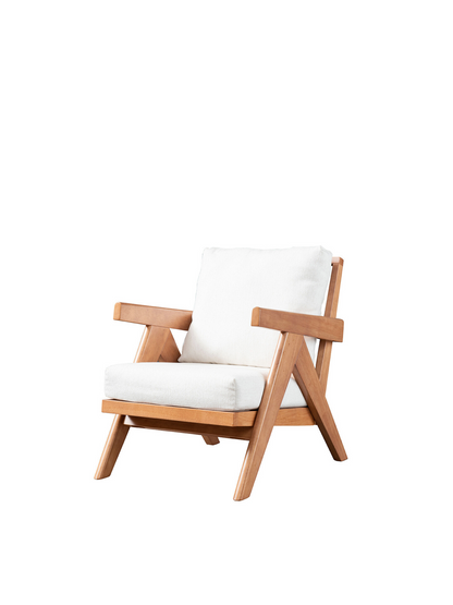 VARIETY-Cherry Lounge Chair 02 實木扶手休閑椅
