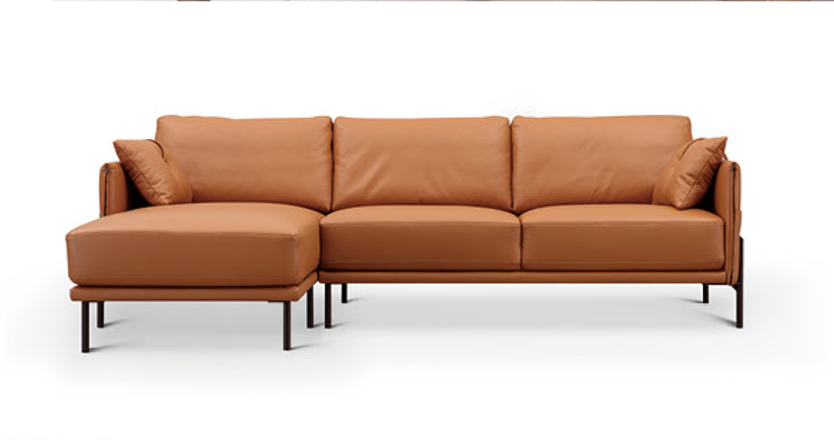 VARIETY Leather Sofa 01 Half leather cowhide sofa 