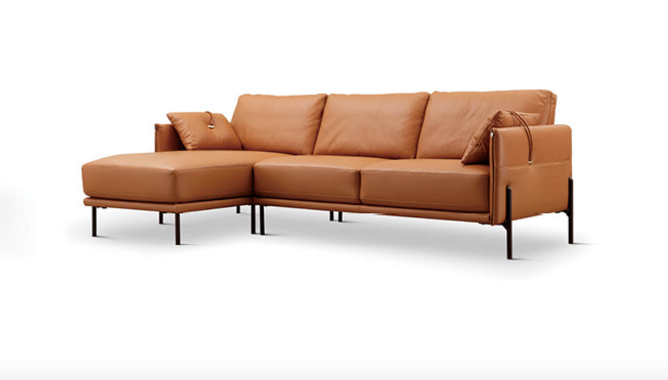 VARIETY Leather Sofa 01 Half leather cowhide sofa 