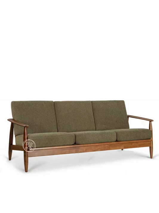 VARIETY Sofa 10 實木梳化 (單座/2座/3座) - 胡桃木色