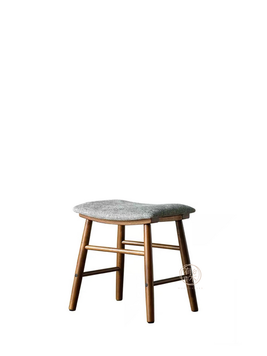VARIETY Stool with Cushion 02 實木座墊梳妝櫈