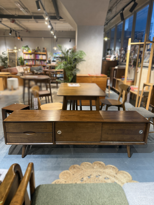 VARIETY Sliding-Door TV Board 實木趟門電視櫃