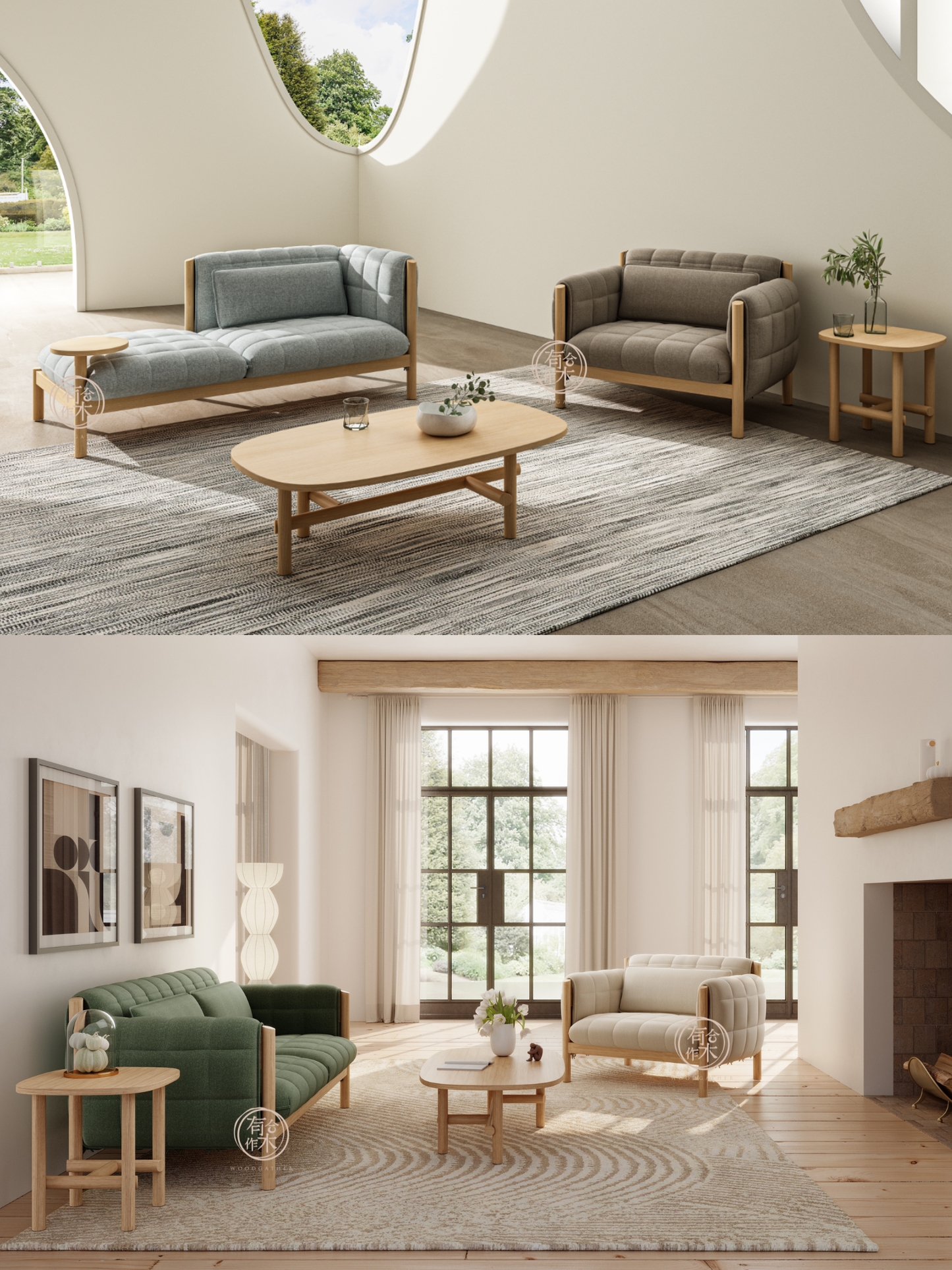 HEYA Sofa 01 實木梳化