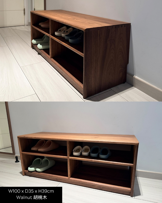 ［訂造］SIMPLY Shoe Bench 實木換鞋櫈