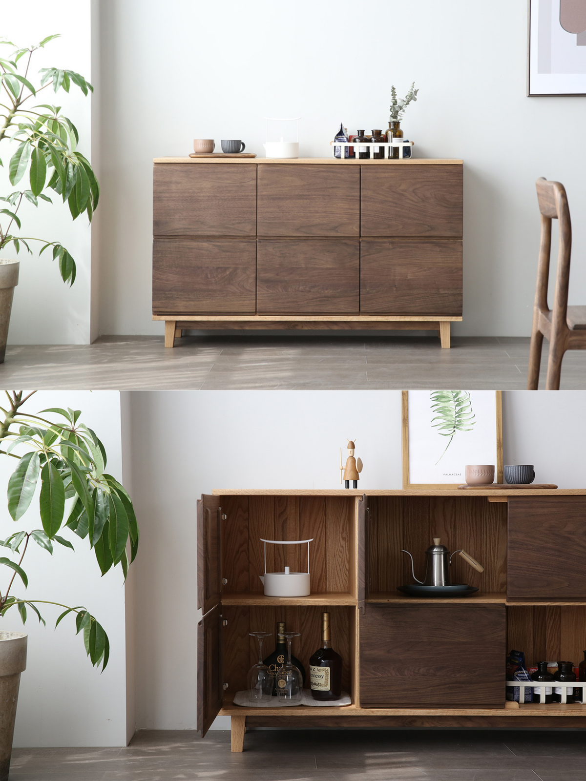 SIMPLY 4-6-8 Door Sideboard 實木邊櫃（可訂造）