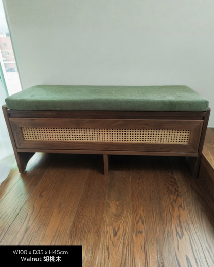 ［訂造］DELIGHT Shoe Storage Bench 實木換鞋櫈