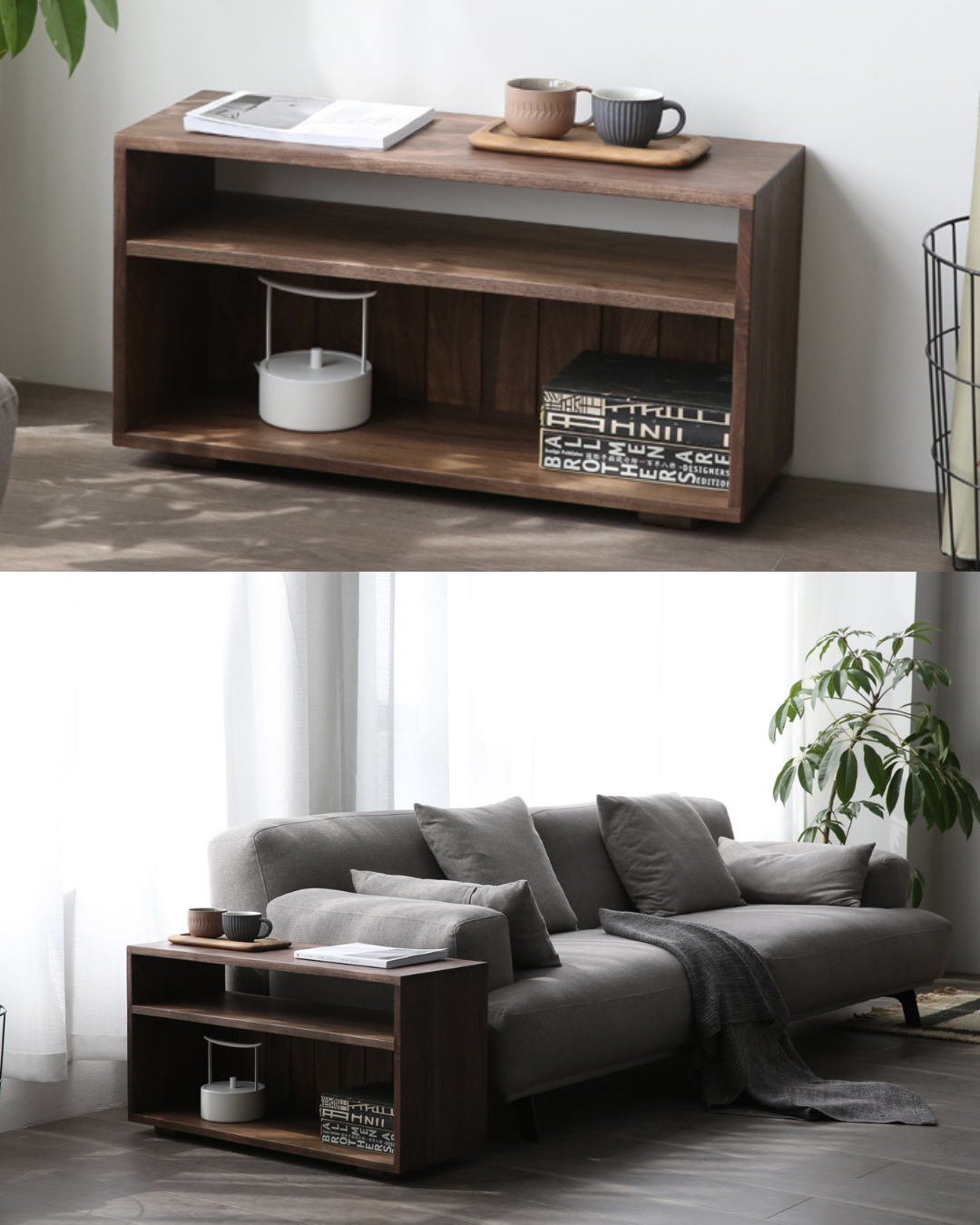 SIMPLY Sofa Side Cabinet 實木梳化側櫃