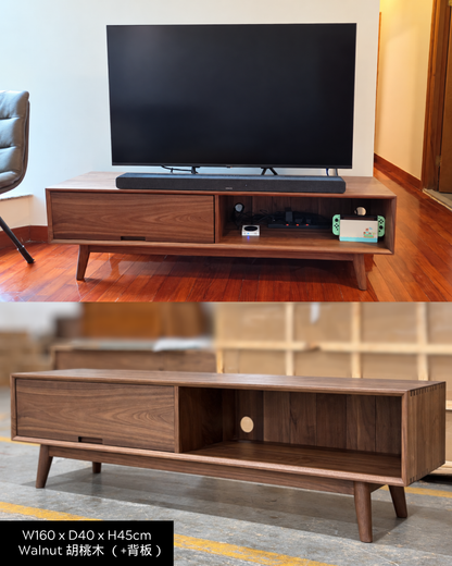 SIMPLY TV Board 實木電視櫃（可訂造）