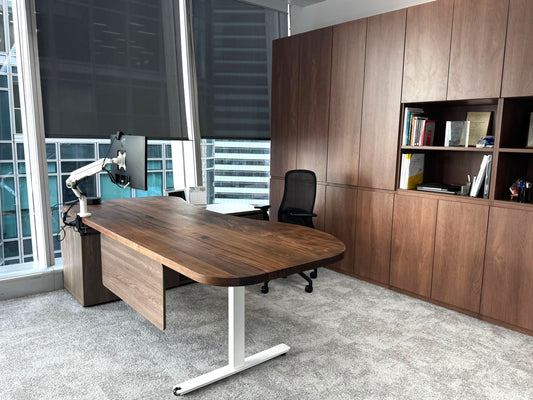 ［訂造案例］實木枱面板