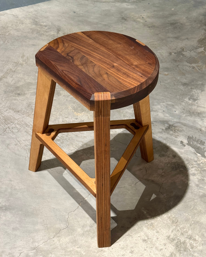 【香港製造】Choi Woodworks | 實木仨合凳 Trinity Stool
