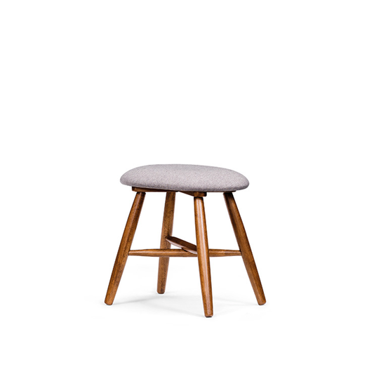 VARIETY Stool  with Cushion 實木座墊小凳