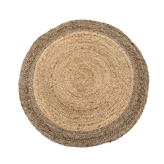 Natural Jute Hand-braided Rug 04 天然黃麻地毯 04