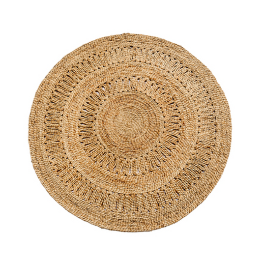 Natural Jute Hand-braided Rug 03 天然黃麻地毯 03