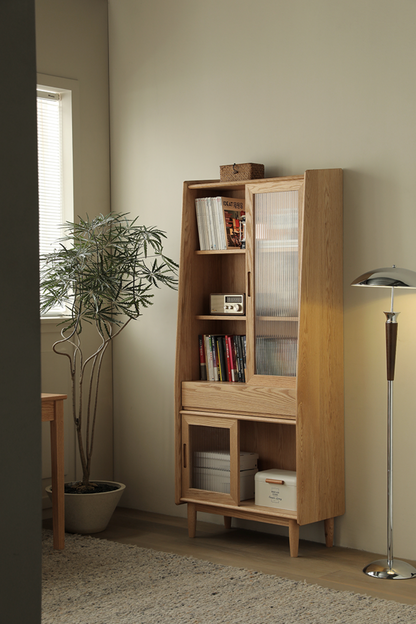 SIMPLY Book Cabinet 02 實木書櫃