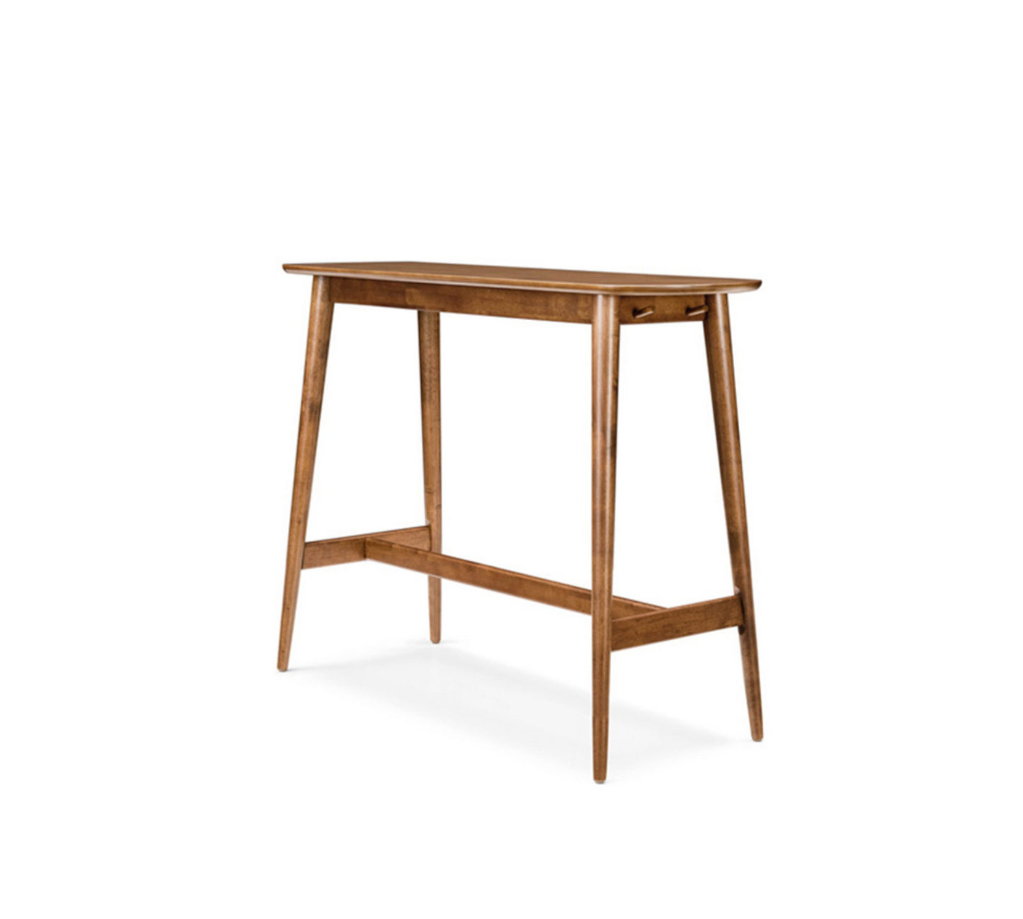 VARIETY Bar Table with Hooks solid wood hook bar table