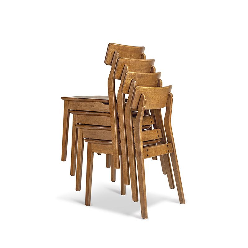 VARIETY Curve Stackable Dining Chair (a pair)